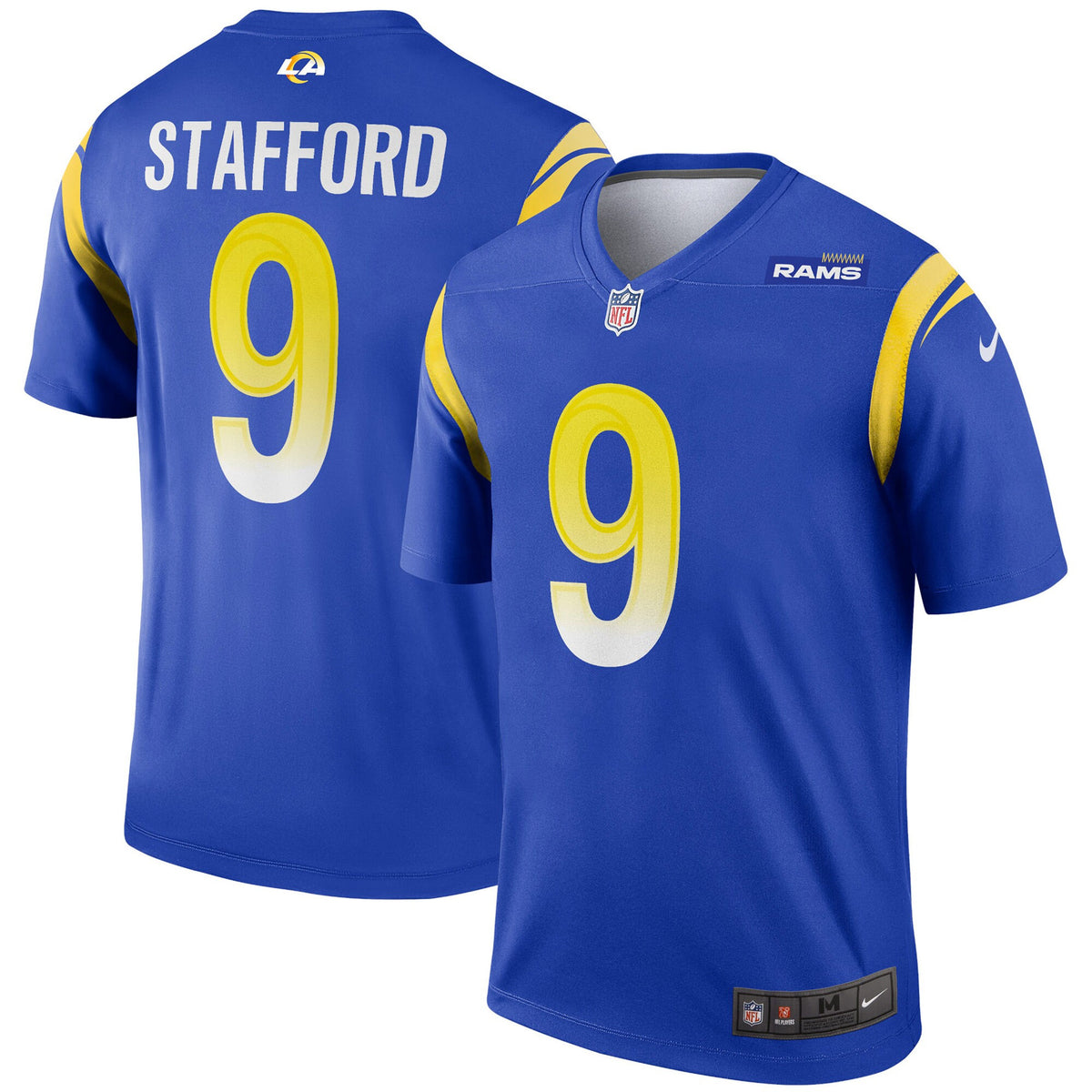 Matthew Stafford Los Angeles Rams royal Legend jersey