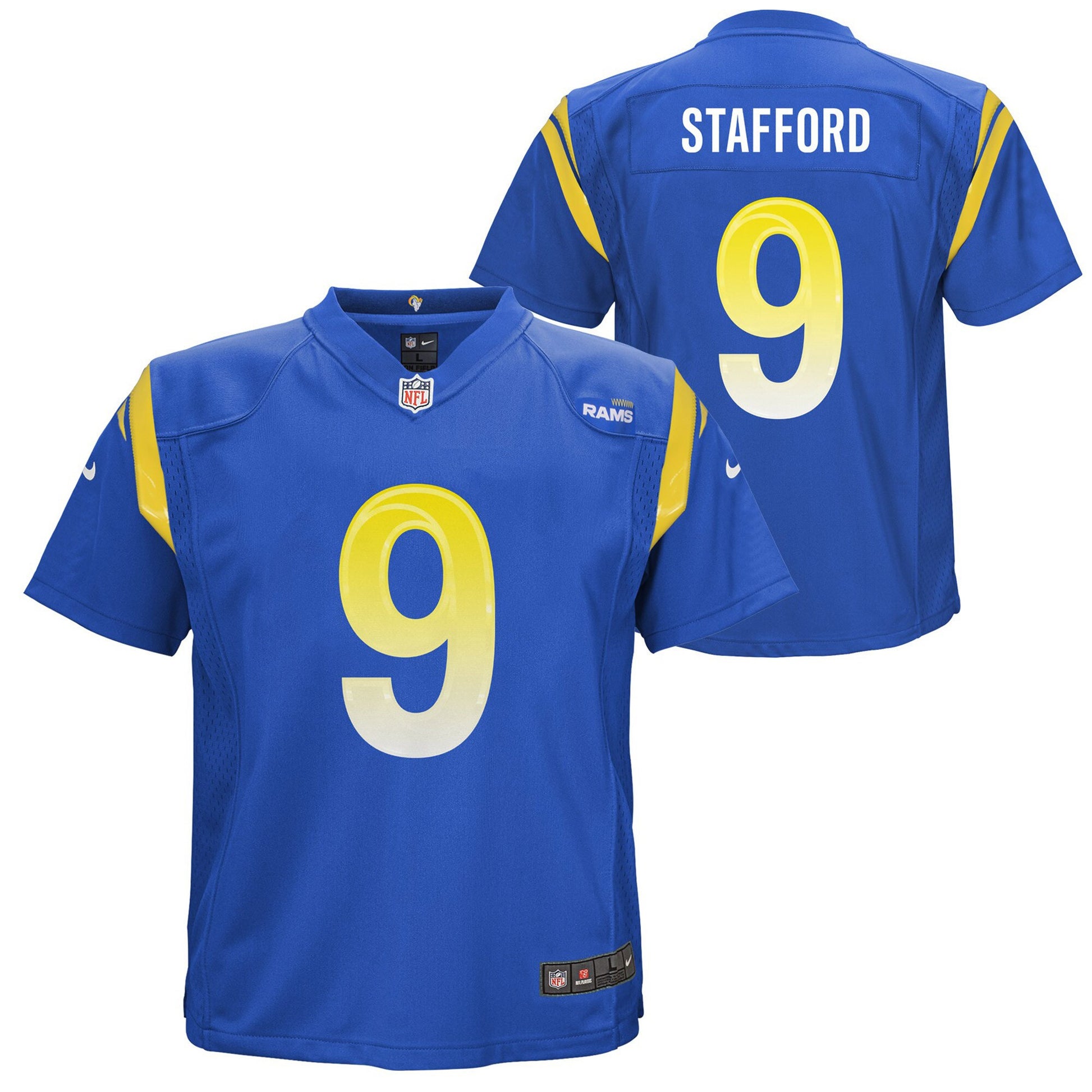 Matthew Stafford Preschool Los Angeles Rams royal jersey