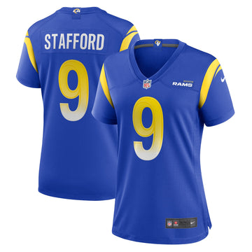 Matthew Stafford Los Angeles Rams royal jersey