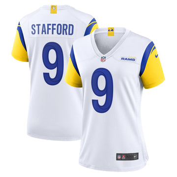 Matthew Stafford Los Angeles Rams white jersey