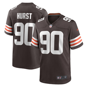 Maurice Hurst Cleveland Browns brown Game jersey