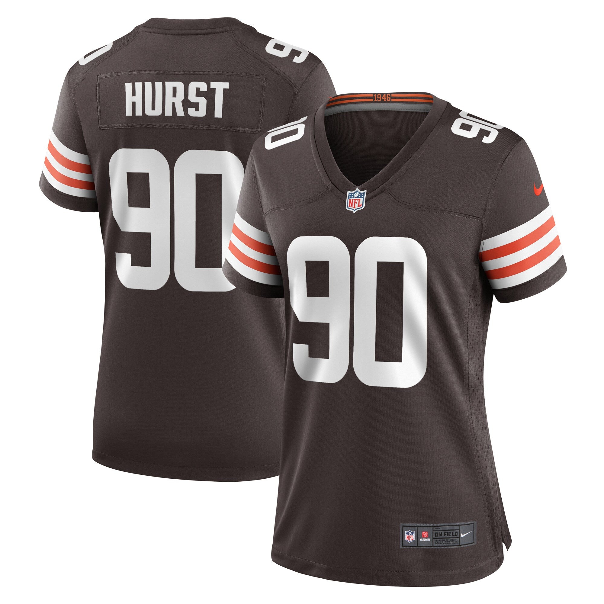 Maurice Hurst All Cleveland Browns brown jersey