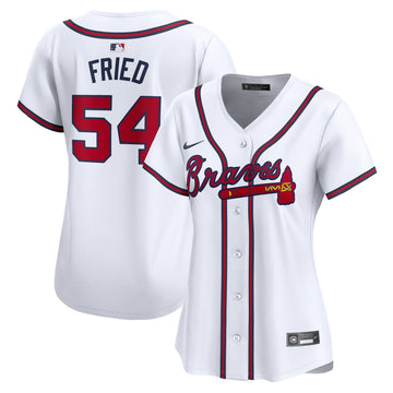 Max Fried Atlanta Braves white Limited jersey