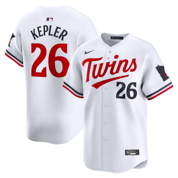 Max Kepler Minnesota Twins white Limited jersey