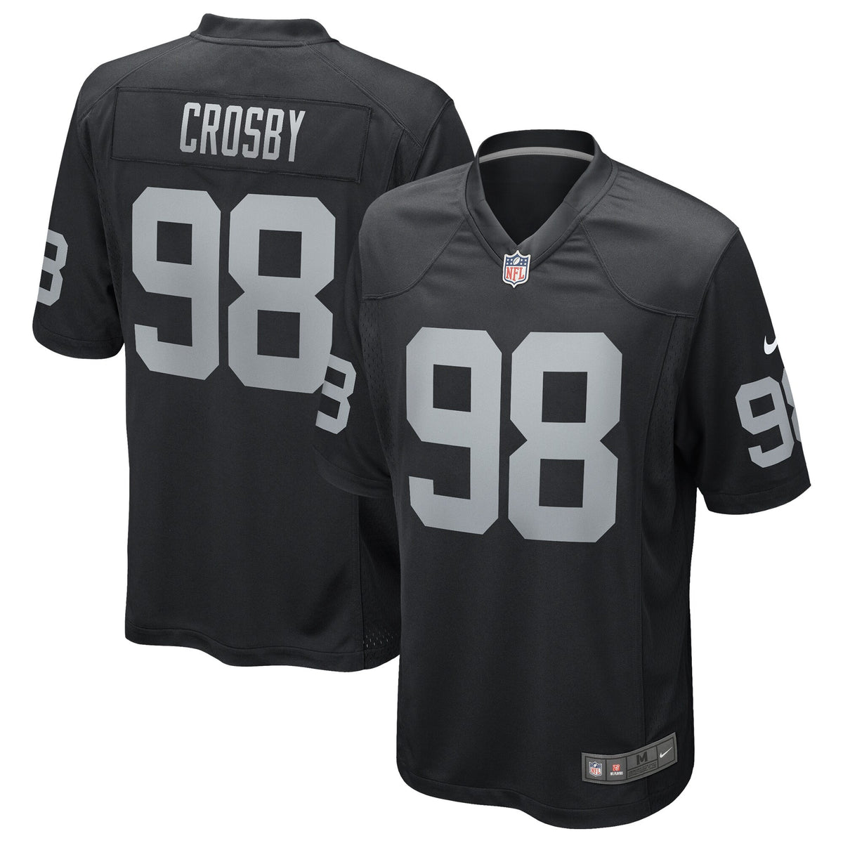 Maxx Crosby Las Vegas Raiders black jersey