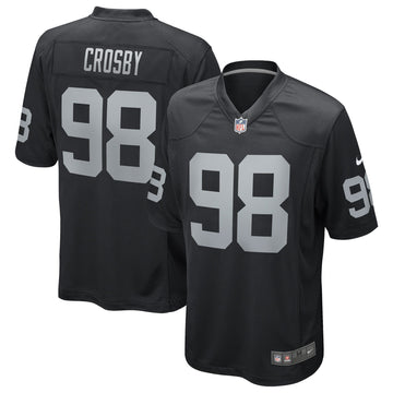 Maxx Crosby Las Vegas Raiders black jersey