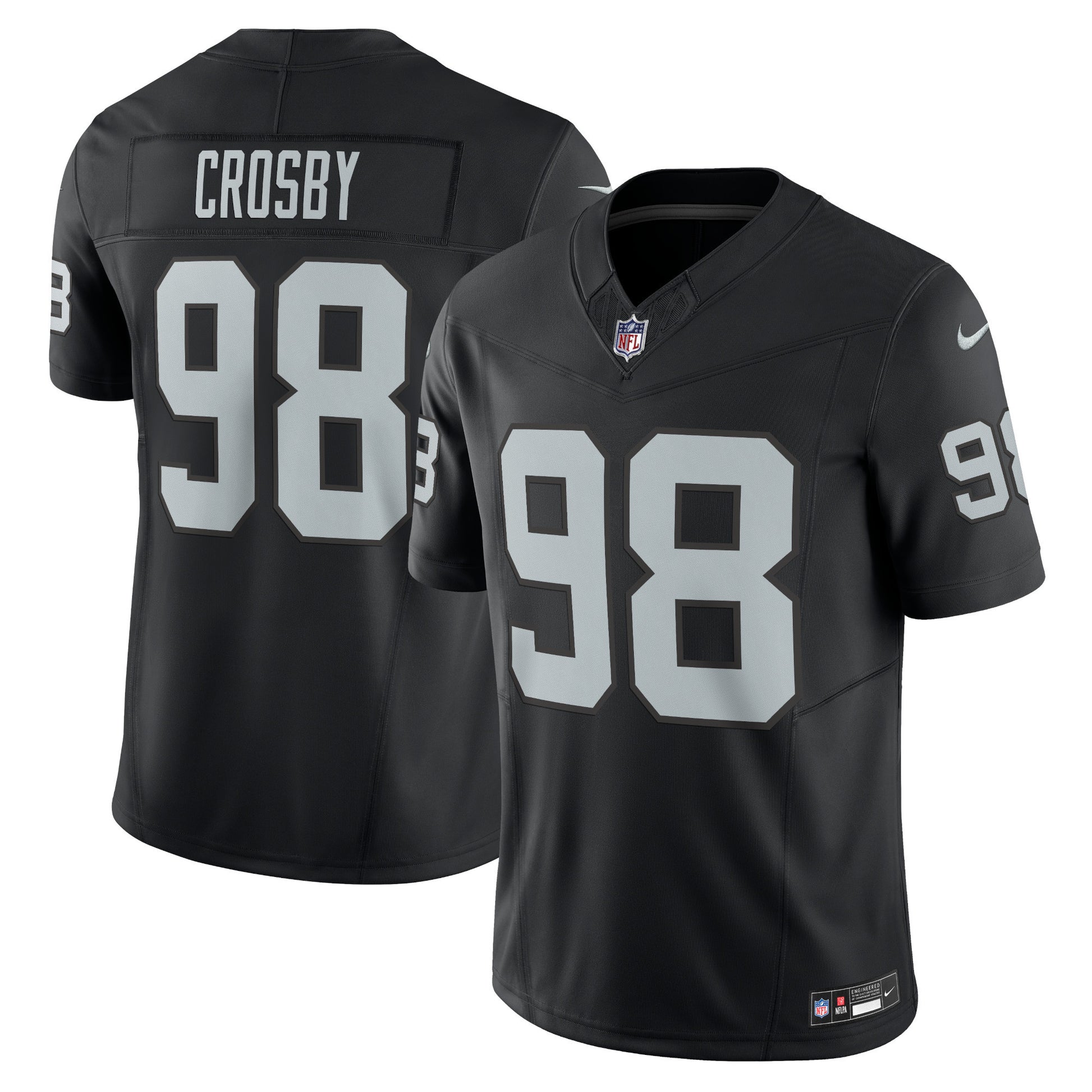 Maxx Crosby Las Vegas Raiders black Vapor jersey