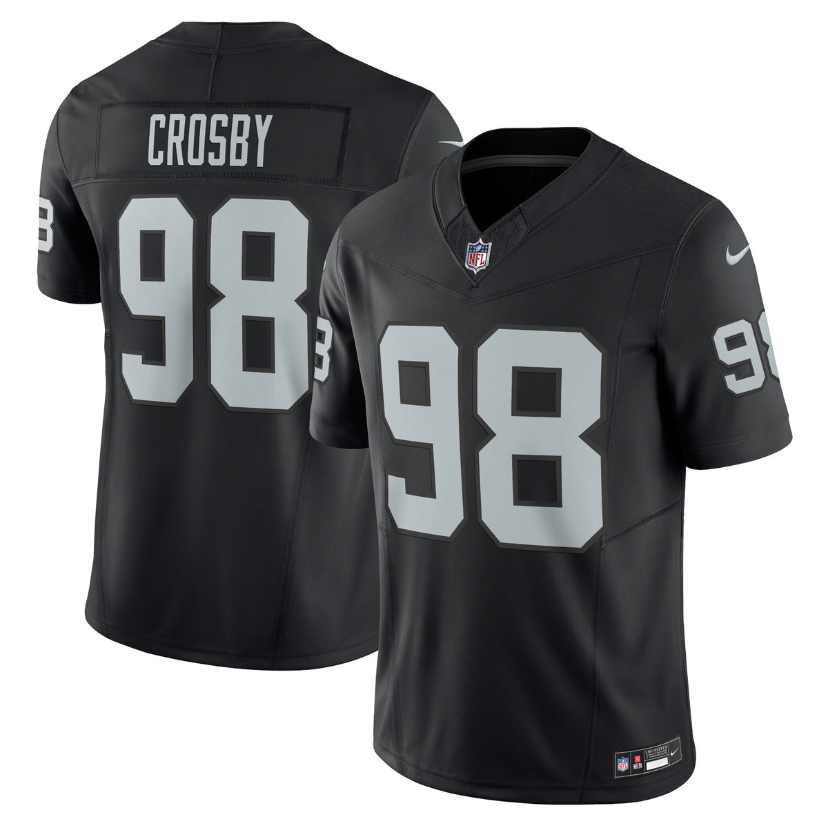 Maxx Crosby Las Vegas Raiders black Vapor jersey