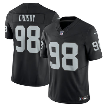 Maxx Crosby Las Vegas Raiders black Vapor jersey