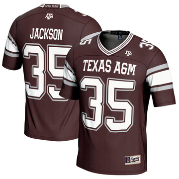 Mckinnley Jackson Texas A&M Aggies maroon jersey