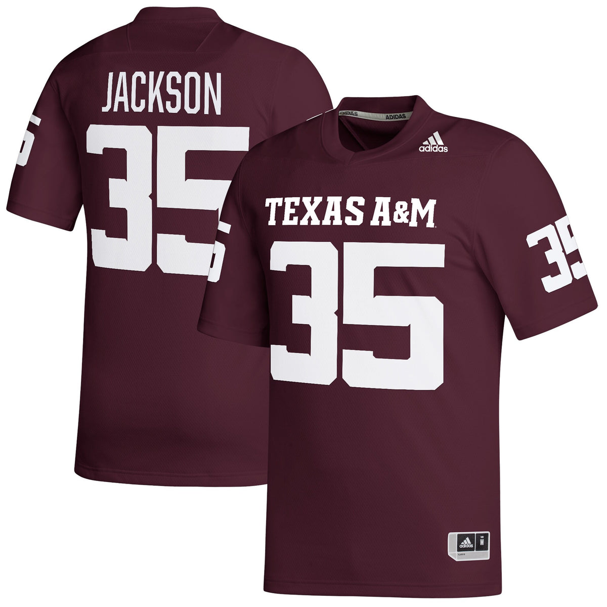 Mckinnley Jackson Texas A&M Aggies maroon jersey