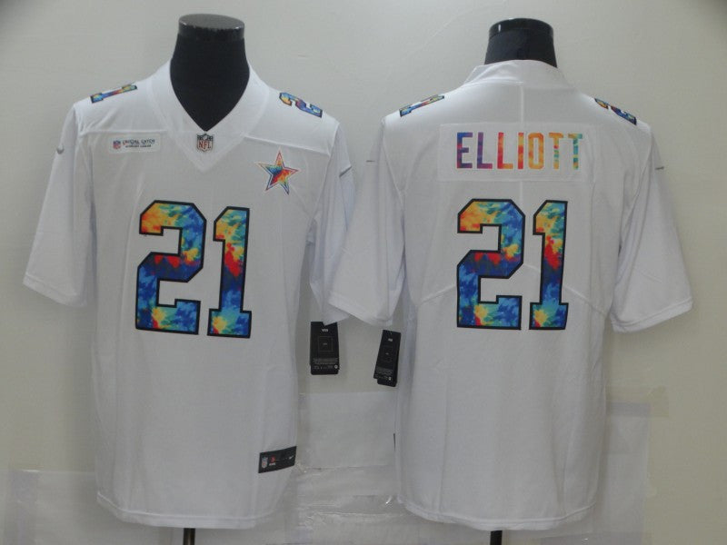 Men Dallas Cowboys white jersey