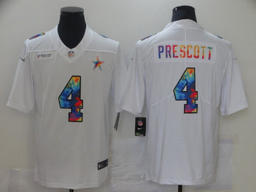 Men Dallas Cowboys white jersey