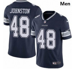 Men Daryl Johnston Dallas Cowboys navy Vapor jersey