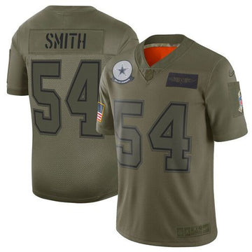 Men Dallas Cowboys green Salute To Service jersey