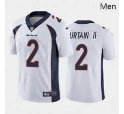 Men Patrick Surtain II Denver Broncos navy jersey