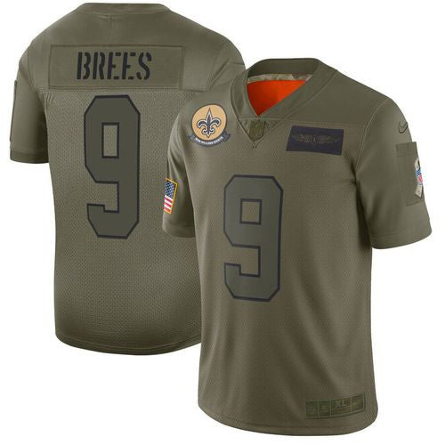 Men New Orleans Saints green Salute To Service jersey