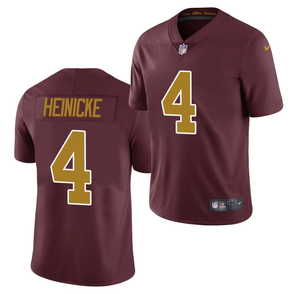 Men Washington Commanders burgundy Vapor jersey