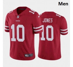 Men Mac Jones San Francisco 49ers red jersey