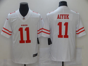 Men San Francisco 49ers white Vapor jersey