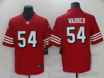 Men San Francisco 49ers red Vapor jersey