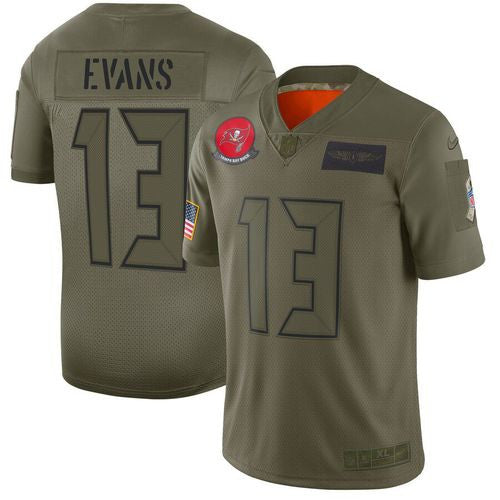 Men Tampa Bay Buccaneers green Salute To Service jersey