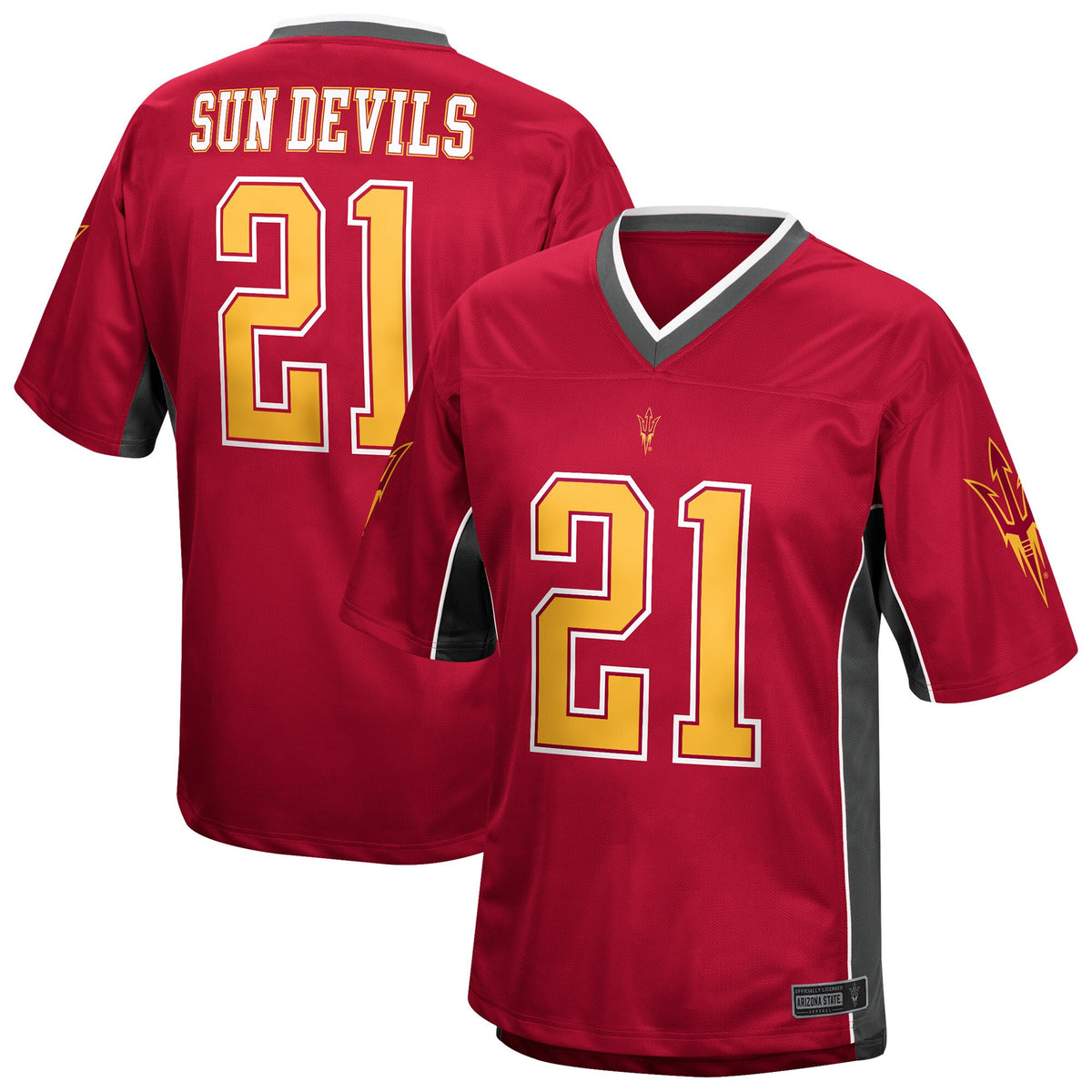 Garnet Arizona State Sun Devils Game jersey