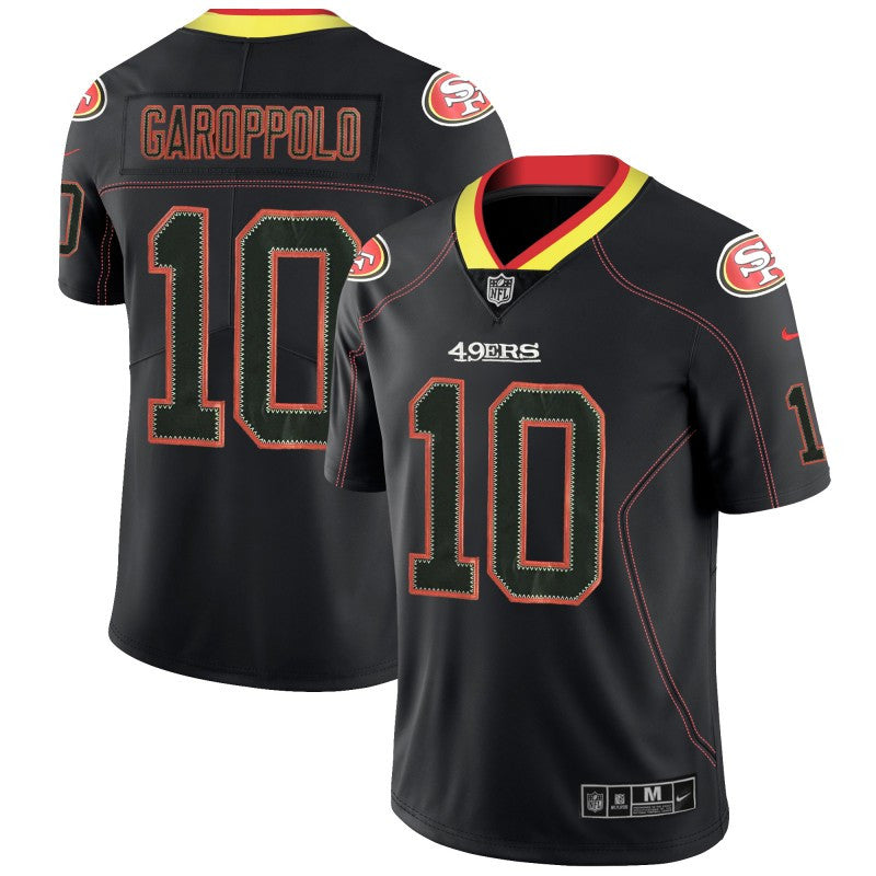 Jimmy Garoppolo San Francisco 49ers black Color Rush jersey