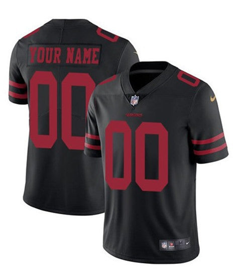 Active San Francisco 49ers black Vapor jersey