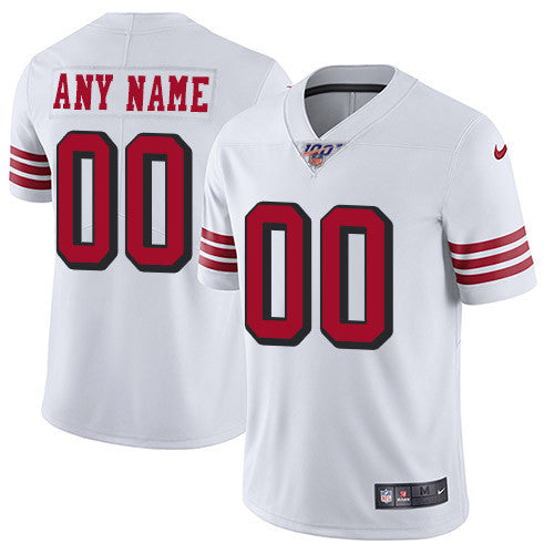 Active San Francisco 49ers white Limited jersey