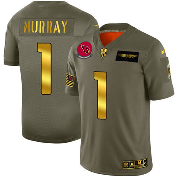 Kyler Murray Arizona Cardinals olive Salute To Service jersey