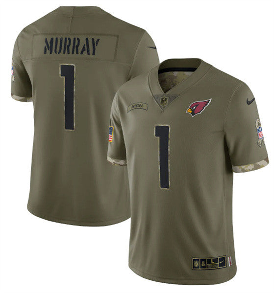 Kyler Murray Arizona Cardinals olive Salute To Service jersey