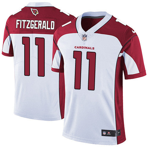 Larry Fitzgerald Arizona Cardinals white Vapor jersey