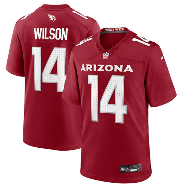 Michael Wilson Arizona Cardinals red Game jersey