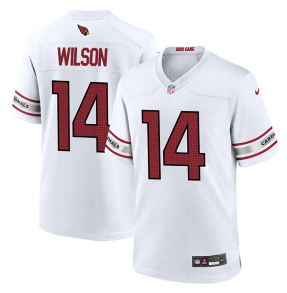 Michael Wilson Arizona Cardinals white Game jersey