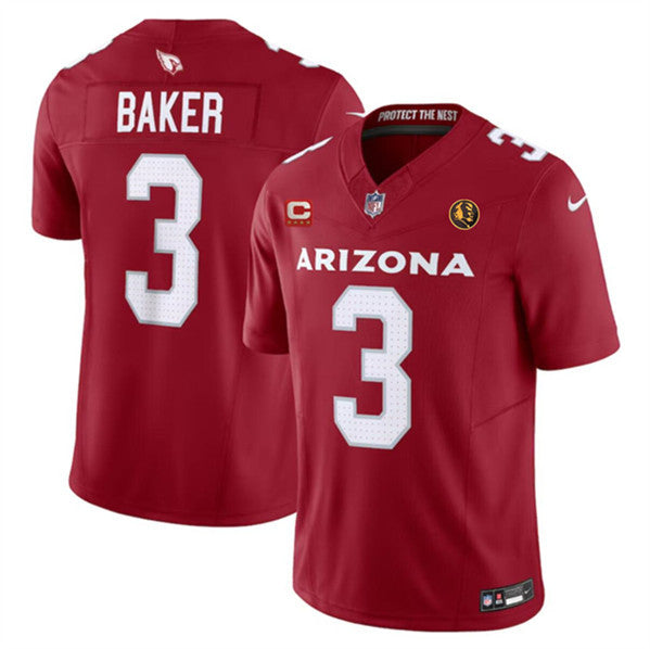 Budda Baker Arizona Cardinals red Vapor jersey