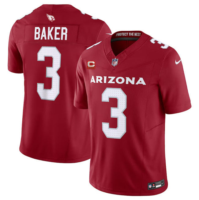 Budda Baker Arizona Cardinals red Vapor jersey