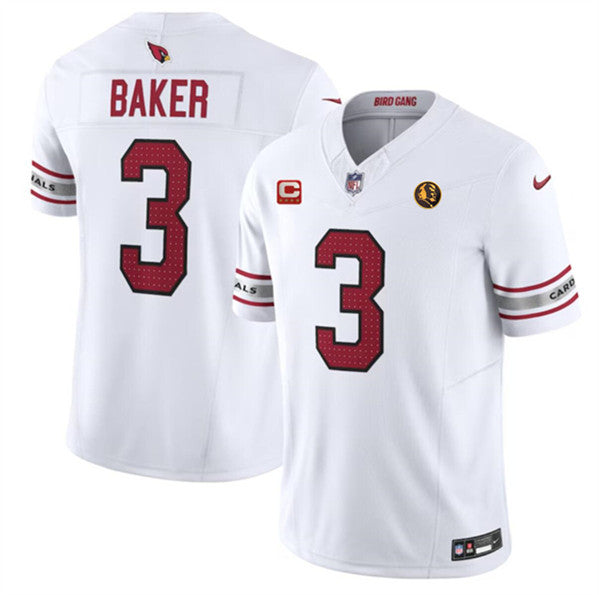 Budda Baker Arizona Cardinals white Vapor jersey