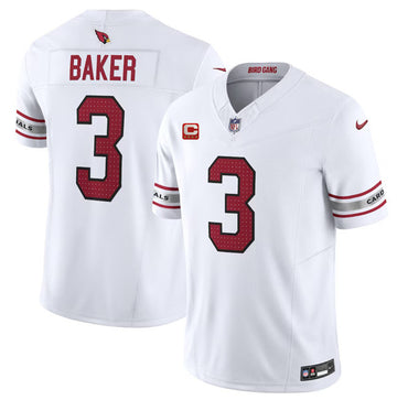 Budda Baker Arizona Cardinals white Vapor jersey