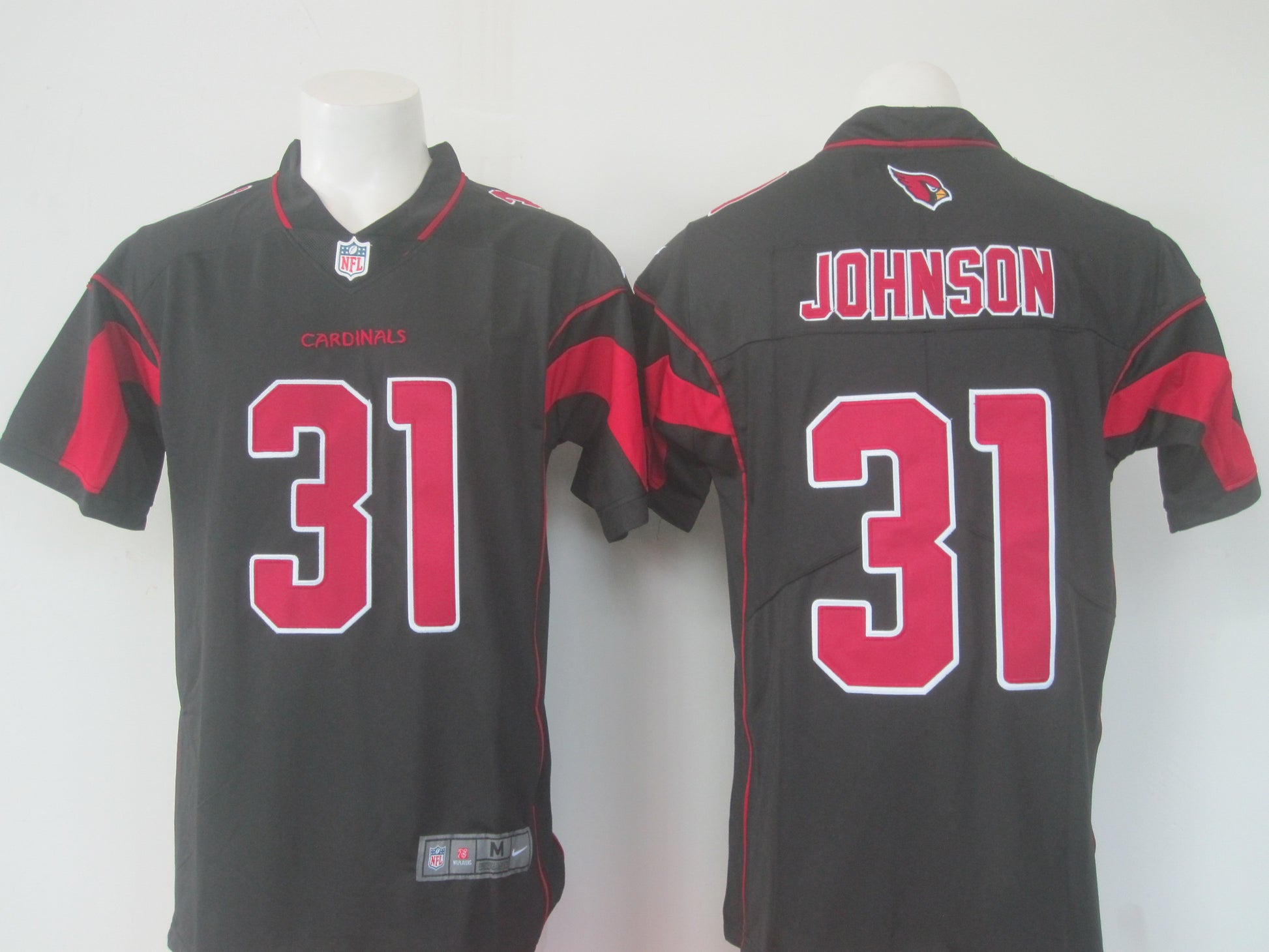 David Johnson Arizona Cardinals black Limited jersey