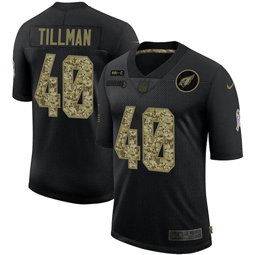 Pat Tillman Arizona Cardinals black Salute To Service jersey