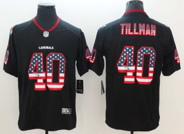 Pat Tillman Arizona Cardinals black Color Rush jersey