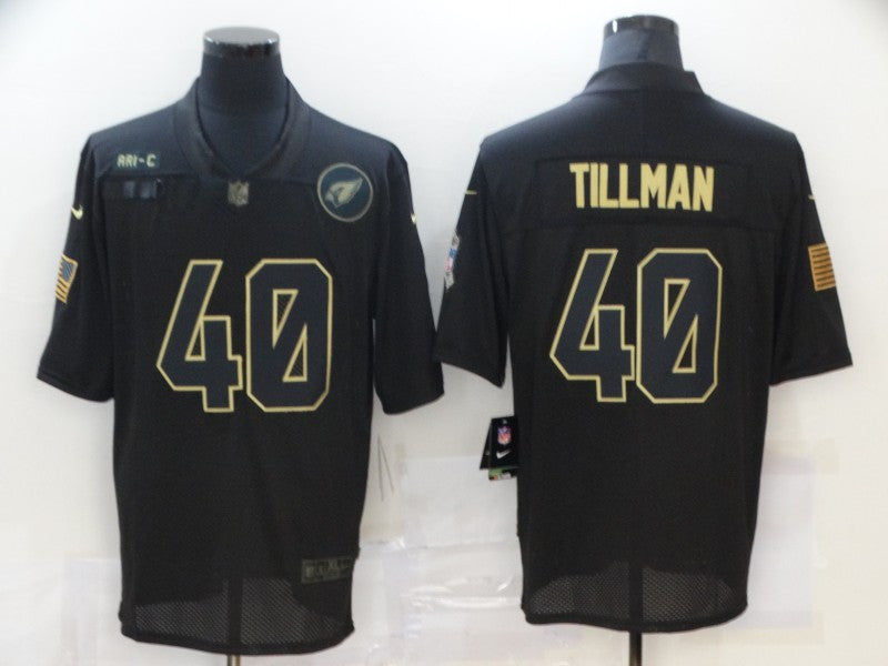Pat Tillman Arizona Cardinals black Salute To Service jersey