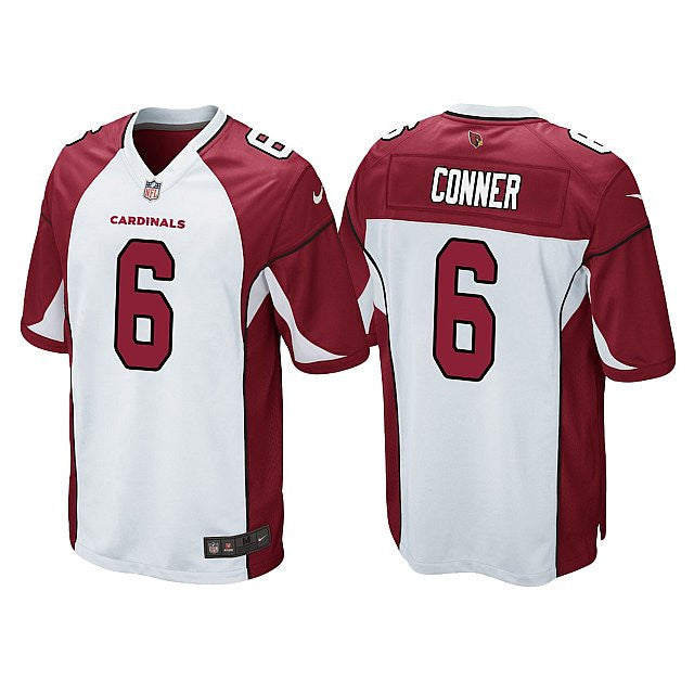 James Conner Arizona Cardinals white Game jersey