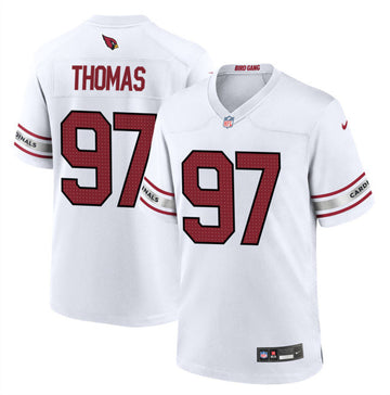 Cameron Thomas Arizona Cardinals white Game jersey