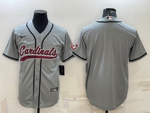 Custom Arizona Cardinals gray jersey