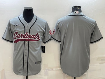 Custom Arizona Cardinals gray jersey
