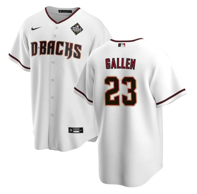 Zac Gallen Arizona Diamondbacks white jersey