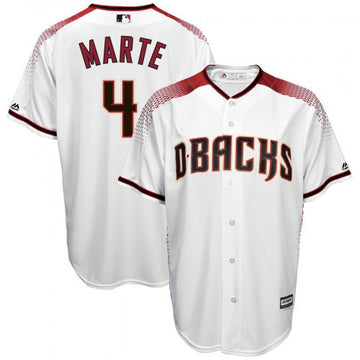 Ketel Marte Cool Base Arizona Diamondbacks white jersey