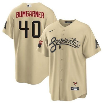 Madison Bumgarner Arizona Diamondbacks gold City Connect jersey